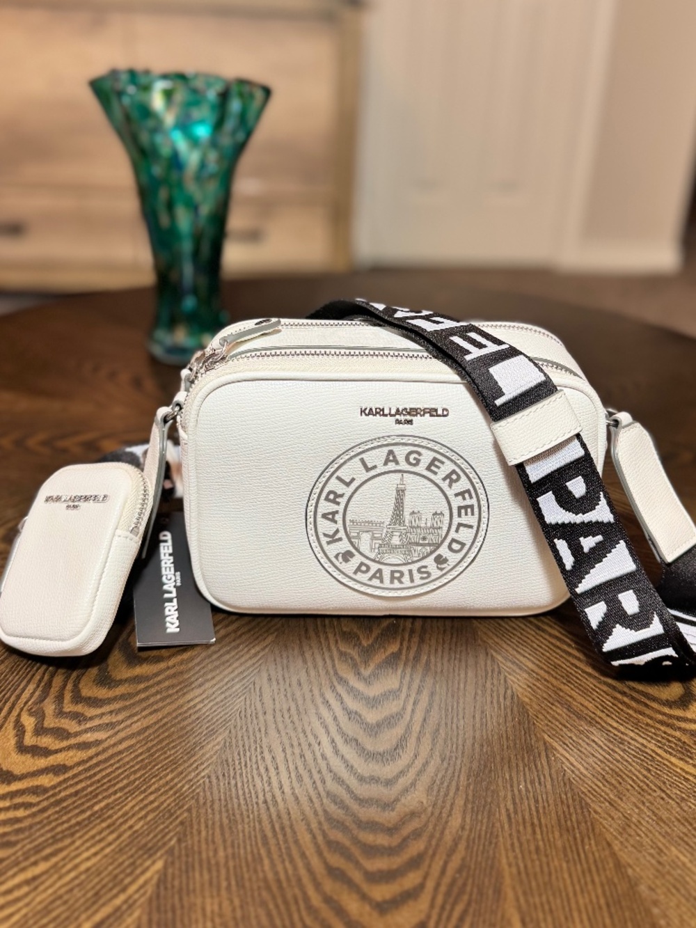 Maybelle Medallion Crossbody Bag + Coin Pouch
